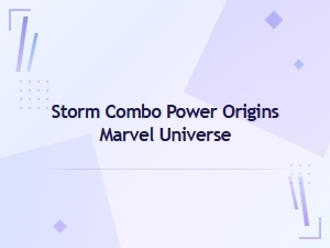 Storm's Elemental Powers: Marvel Origins Explained